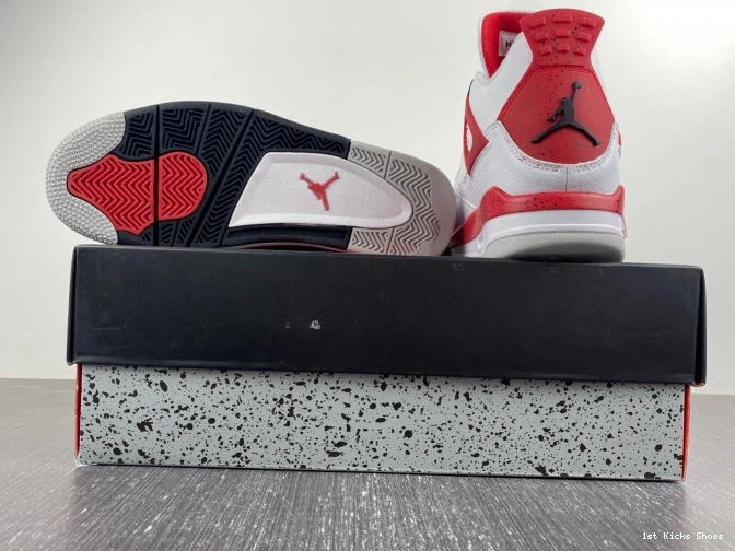 1st Kicks Cement 4 Air Red DH6927-161 Jordan 0627